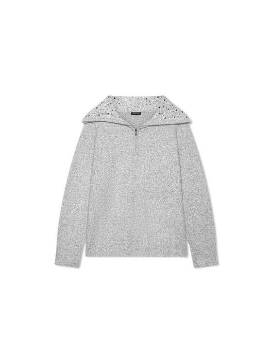 Fiorella Rubino Fiorella Rubino Maglione M472L008748N003 Grigio Regular Fit