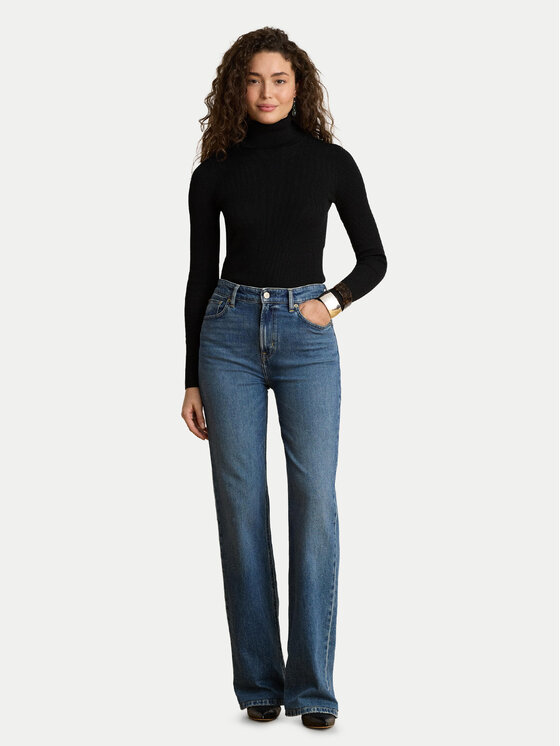 LAUREN RALPH LAUREN LAUREN RALPH LAUREN Гольф 200B22258002 Чорний Slim Fit