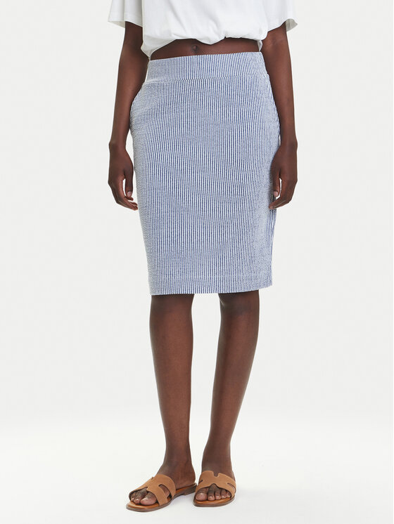 Olsen Olsen Pouzdrová sukně 16001511 Modrá Slim Fit