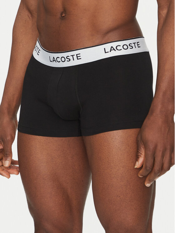 Lacoste Lacoste Bokserių komplektas 5H2392 Juoda
