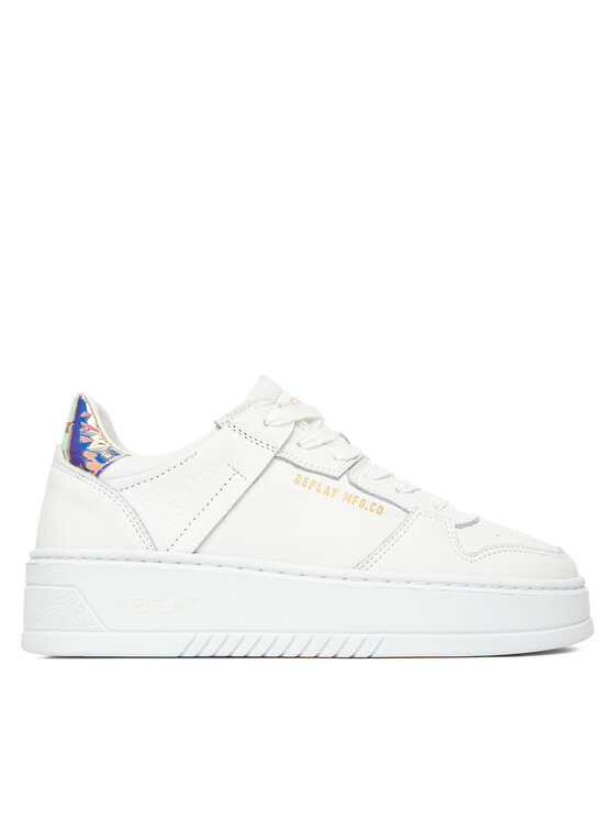 Sneakers REPLAY Sbam W Light GWZ6V .000.C0001L Alb