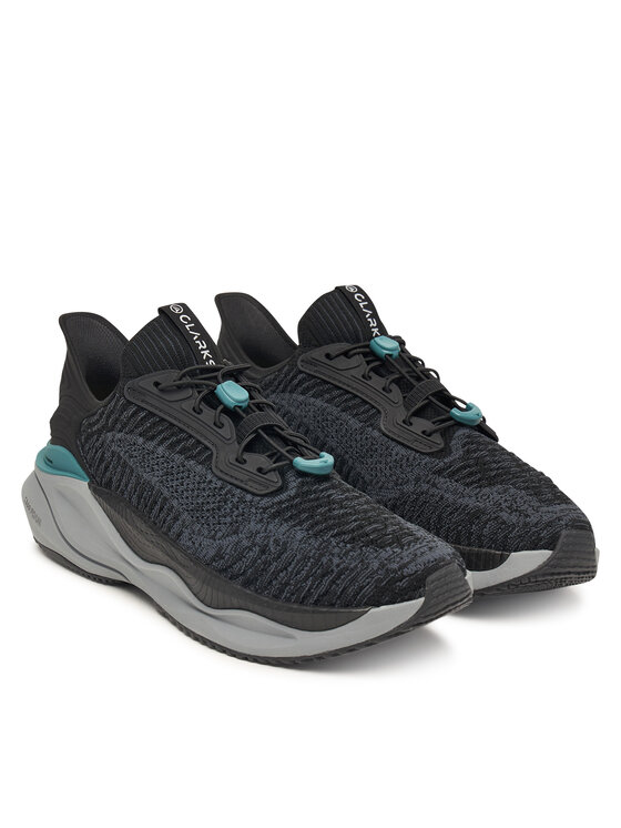 Clarks Clarks Sneakersy Pace Rise 26187370 Czarny