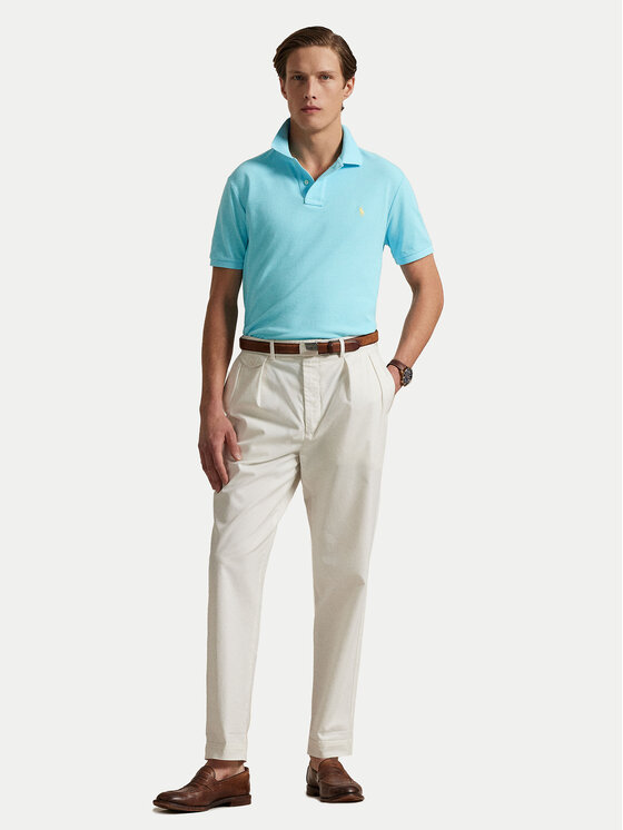 Polo Ralph Lauren Polo Ralph Lauren Поло 710536856449 Бірюзовий Slim Fit