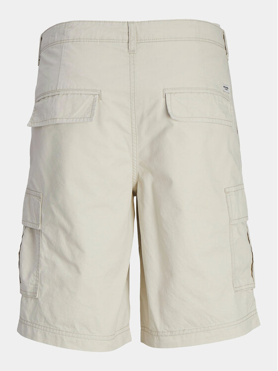 Jack & Jones Junior Jack & Jones Junior Szorty materiałowe Jpstcole 12254171 Beżowy Loose Fit