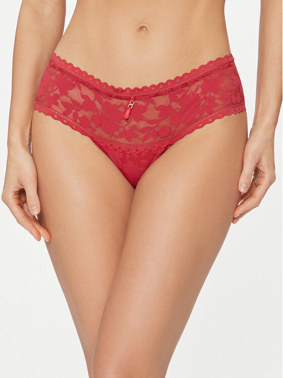 Női Tanga Selmark, Méret: 2, Piros, Gabrielle 61006