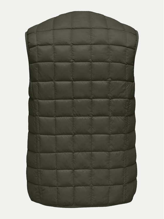 Only & Sons Only & Sons Prsluk Gavin 22030622 Zelena Regular Fit