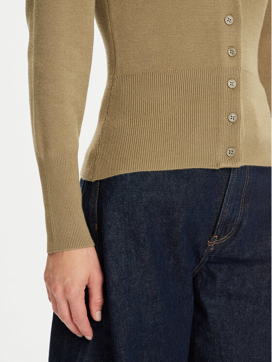 Vero Moda Vero Moda Kardigan Saba 10334777 Zielony Regular Fit