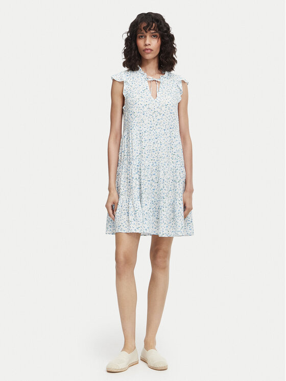 Vero Moda Vero Moda Vasaras kleita Alba 10342656 Gaiši zila Regular Fit