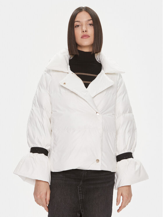 Liu Jo Sport Liu Jo Sport Geacă de iarnă TF3140 T3584 Alb Regular Fit