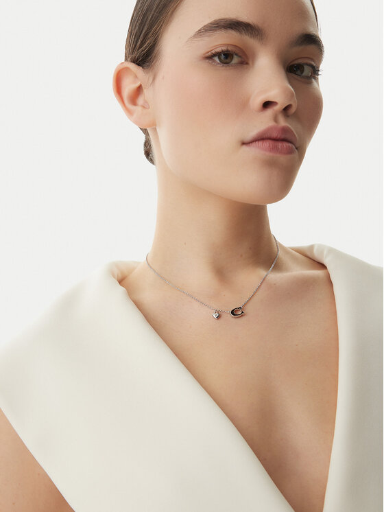 Coach Coach Колие 37571286 Сребрист