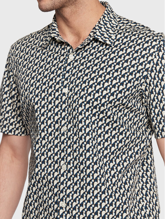 Camicia Rid_FO 50473793 Multicolore Regular Fit