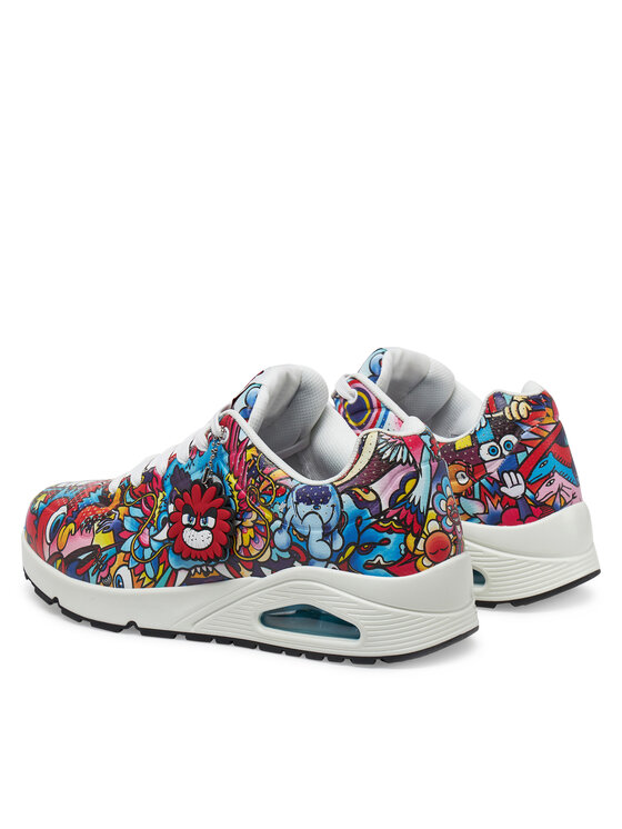 Skechers Skechers Sneakersy Uno - Color Doodle 183500/MLT Farebná