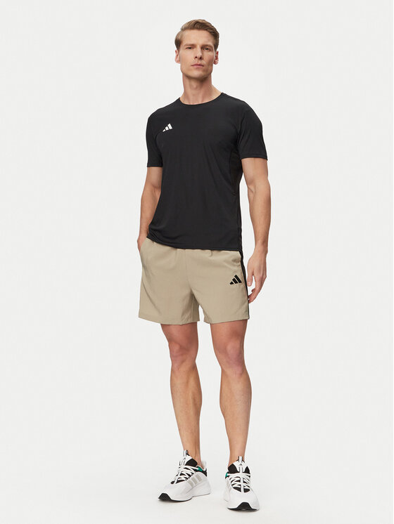 adidas adidas Sportovní kraťasy Essentials 3-Stripes Chelsea KD4889 Zelená Regular Fit
