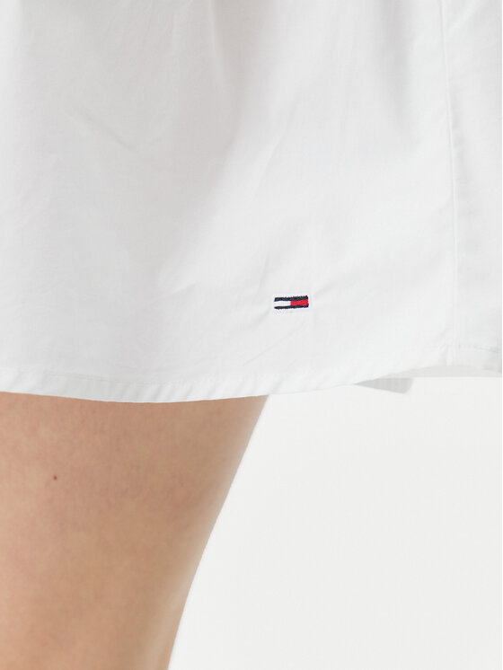 Tommy Jeans Tommy Jeans Φόρεμα καλοκαιρινό DW0DW20341 Εκρού Regular Fit