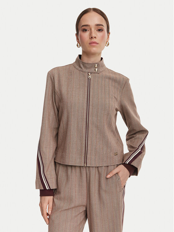 Liu Jo Sport Liu Jo Sport Demisezoninė striukė TF6146 T692A Šviesiai ruda Regular Fit