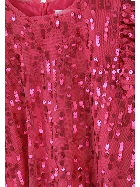 minoti minoti Sukienka elegancka 32DRESS154 Różowy Regular Fit