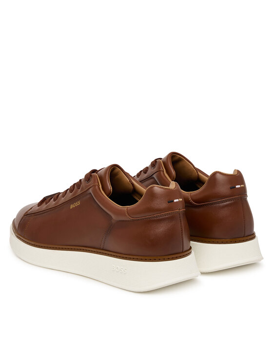 BOSS BOSS Sneakersy Bulton  50568773 Brązowy