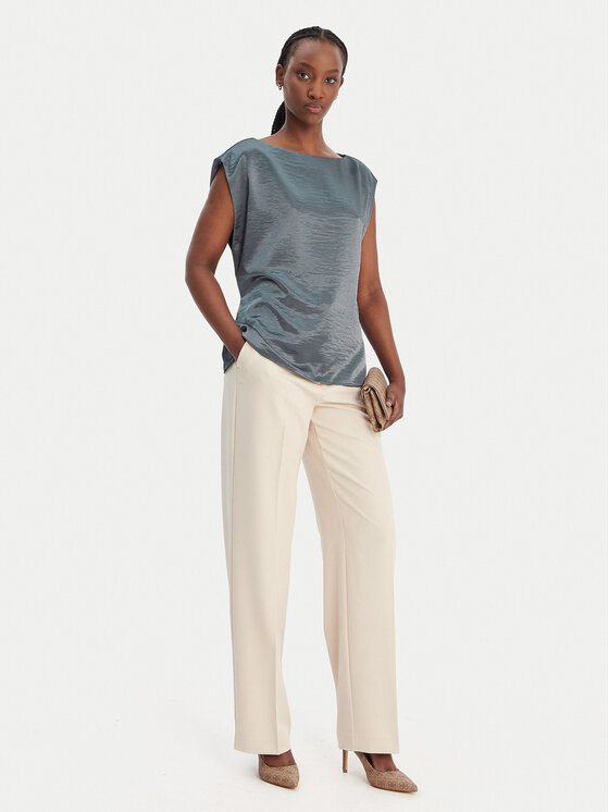 Guess Guess Блуза W6RH19 W2612 Зелен Regular Fit