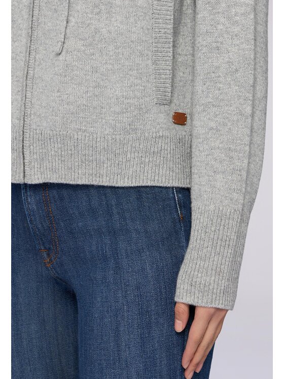 Trussardi Trussardi Cardigan M7426001132N003 Grigio Regular Fit