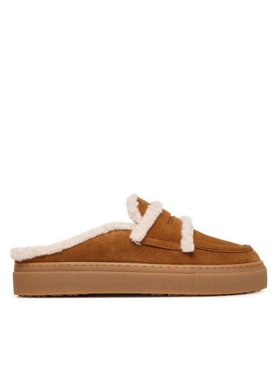 Inuikii Inuikii Natikači Mule Wool 1004.017.0011 Rjava