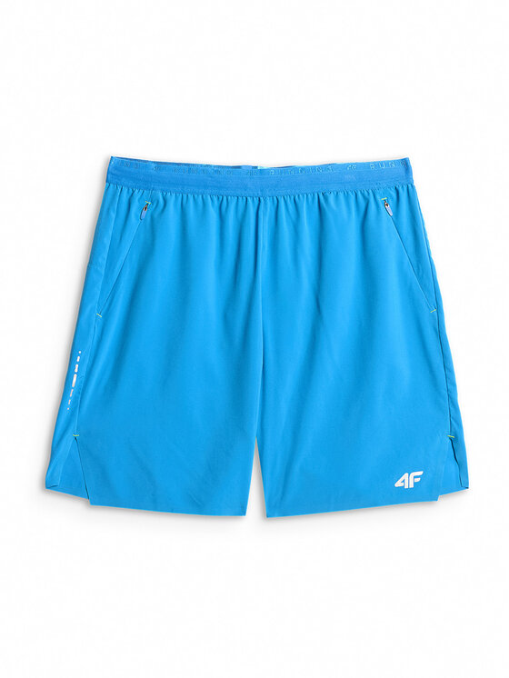 4F 4F Szorty sportowe FLOW MOTION Niebieski Regular Fit