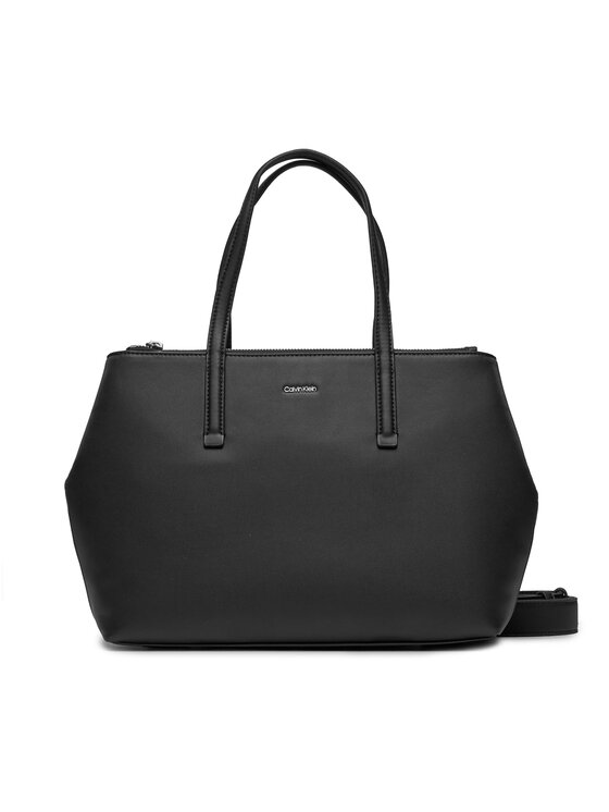 Calvin Klein Ročna Torba Ck Must Tote Md K60K611441 Črna