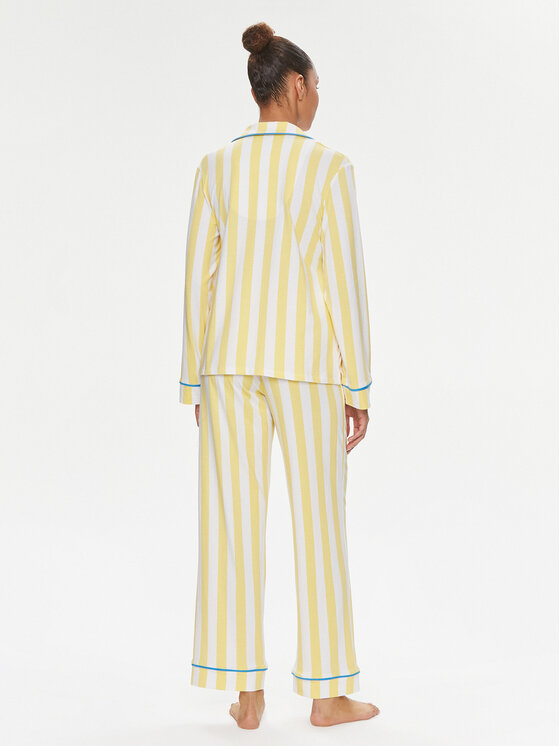 DKNY DKNY Pidžaama YI80003 Kollane Regular Fit