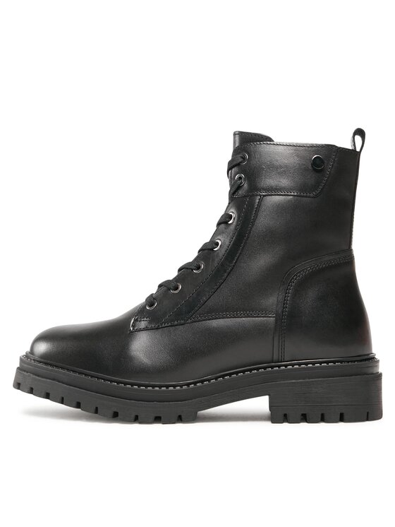 Geox Geox Schnürschuhe D Iridea D26HRQ 00039 C9999 Schwarz