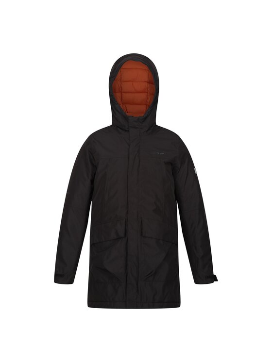 Kurtka snowboardowa, rozmiar 104, Czarny, Farbank
