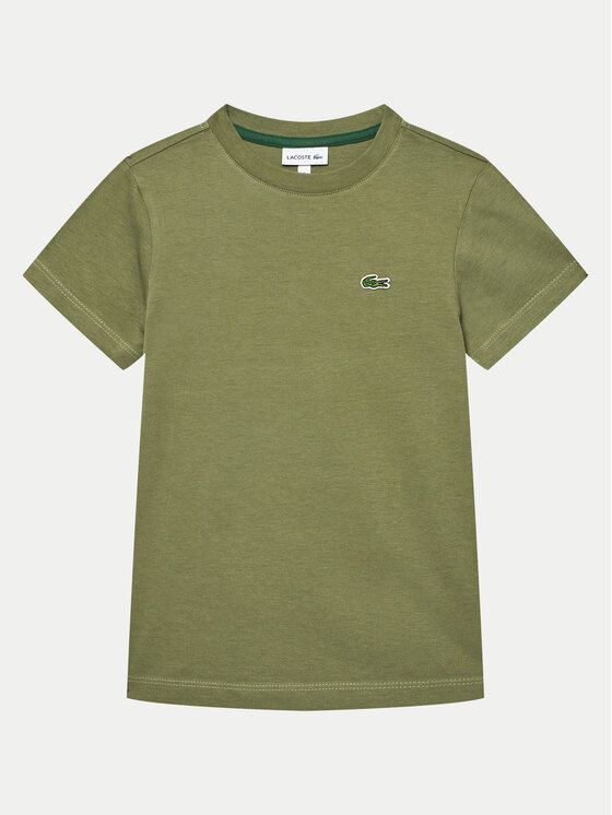 Lacoste Tricou TJ1122 Kaki Regular Fit