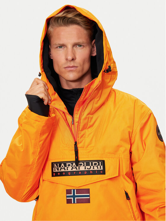 Napapijri Napapijri Bunda anorak Rainforest Next NP0A4IB9 Oranžová Regular Fit