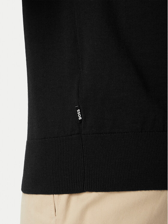 BOSS BOSS Polo H-Lancione 50565503 Crna Regular Fit