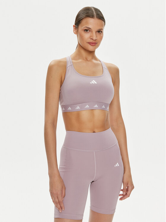 Sport melltartó adidas, Méret: XSDD, Lila, Powerreact Training IT6644