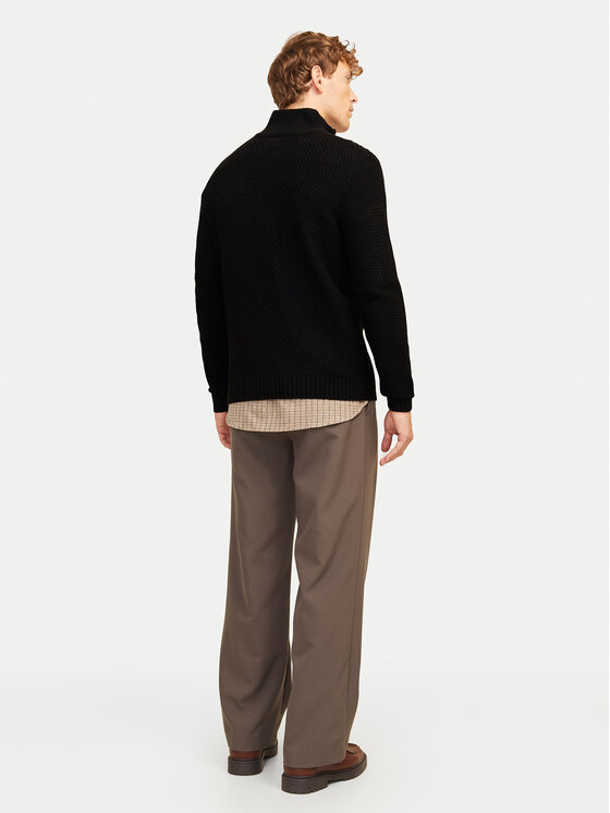 Jack&Jones Jack&Jones Džemper Craig 12260826 Crna Regular Fit