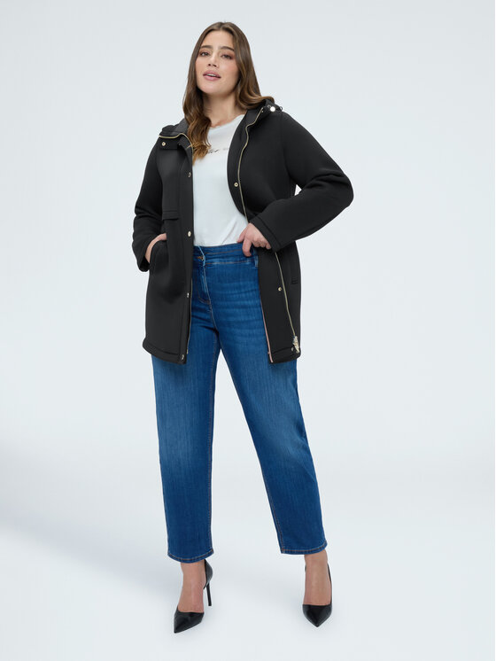 Fiorella Rubino Fiorella Rubino Cappotto invernale 8000L000081N033 Nero Regular Fit