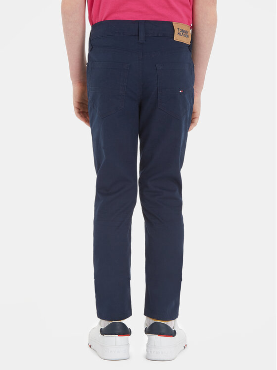Tommy Hilfiger Tommy Hilfiger Pantaloni di tessuto Scanton KB0KB08470 S Blu scuro Regular Fit