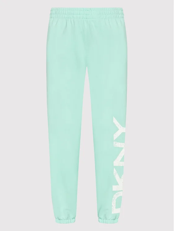DKNY Sport Jogginghose DPPP2833 Grün Relaxed Fit