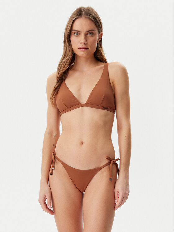 Calvin Klein Swimwear Calvin Klein Swimwear Bikini alsó KW0KW02704 Barna
