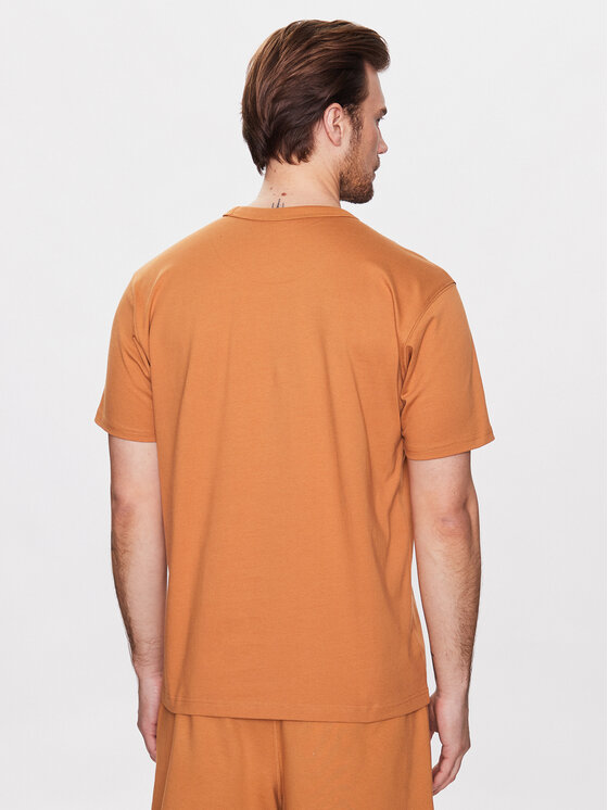 New Balance New Balance Тишърт Athletics Nature State MT23567 Оранжев Relaxed Fit