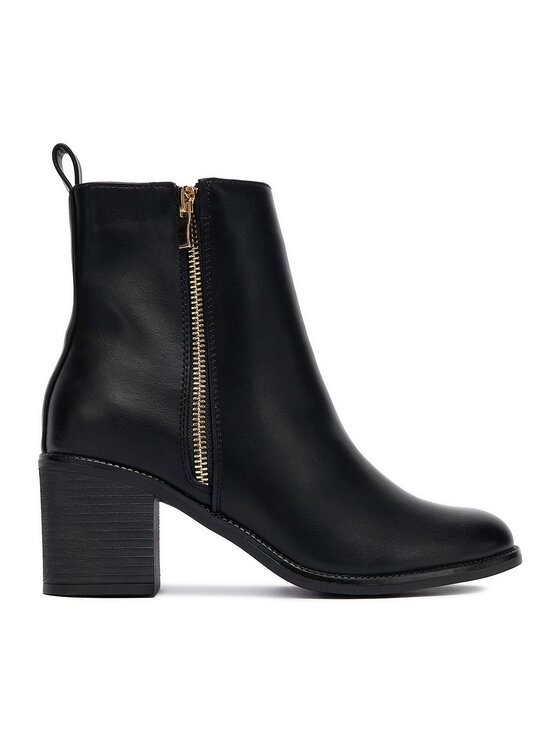 DeeZee Botki 60162-3 Czarny