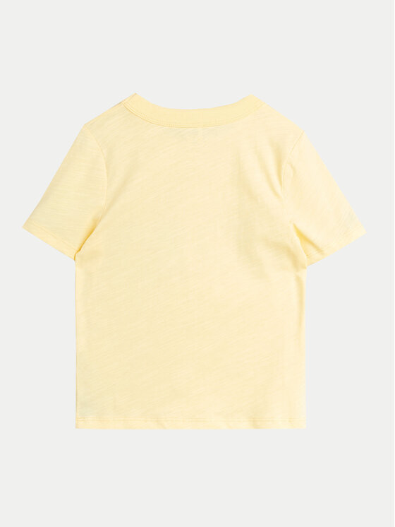 MINI RODINI Mini Rodini T-Shirt Agatha 2472014323 Żółty Regular Fit
