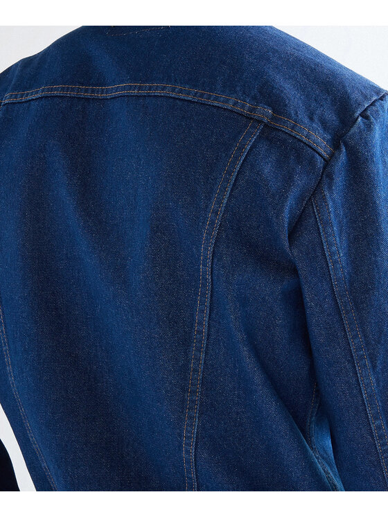 Wrangler Wrangler Kurtka jeansowa 112379708 Granatowy Regular Fit