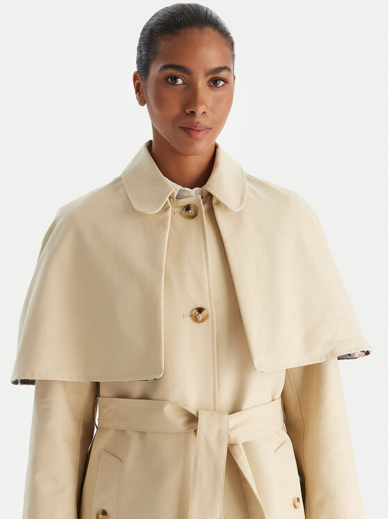 Hunter Hunter Tenchcoat Keltie HARW0014251 Beige Regular Fit