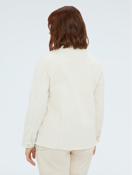 Fiorella Rubino Fiorella Rubino Koszula 5403T001468N002 Kremowy Regular Fit