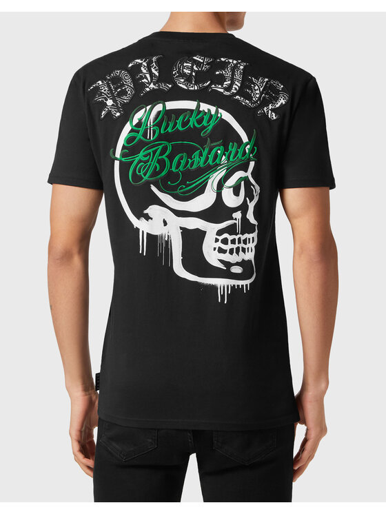 PHILIPP PLEIN PHILIPP PLEIN T-Shirt 1649 Czarny Regular Fit