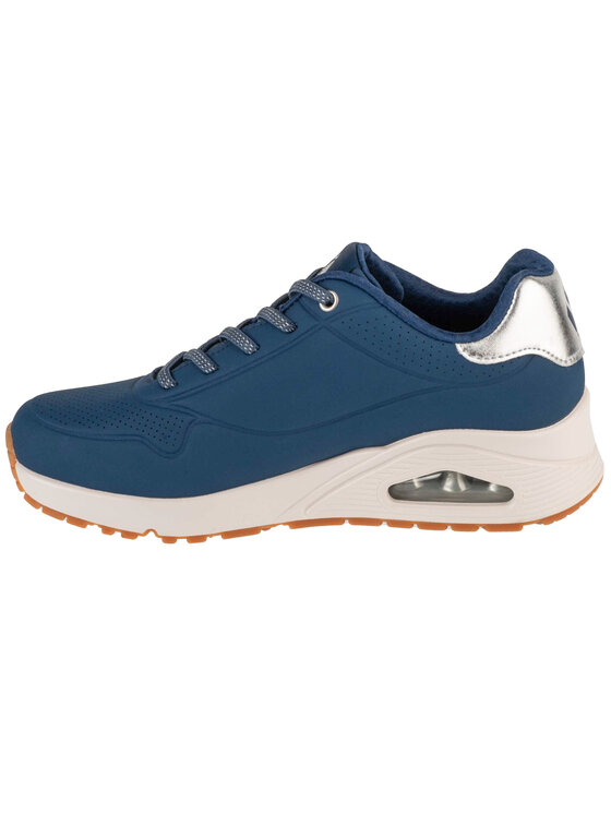 Skechers Skechers Sneakers Skechers Uno-Shimmer Away Blu scuro