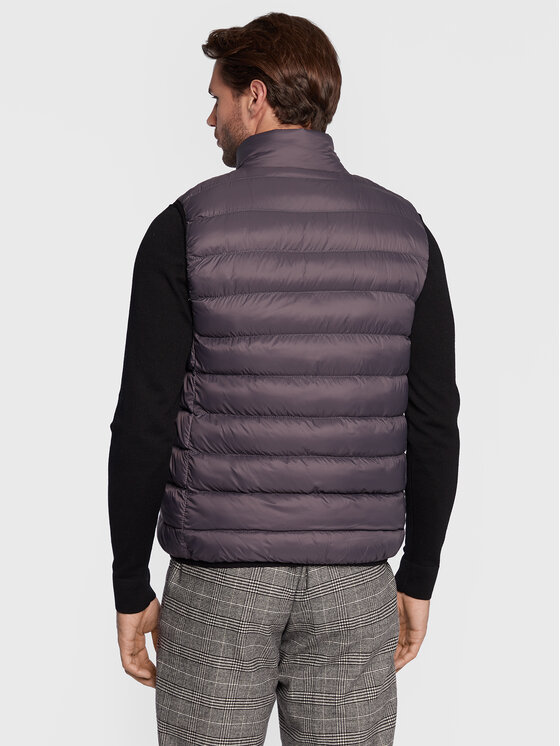 Brave Soul Brave Soul Жилетка за костюм MJK-CHADDERTON Сив Regular Fit