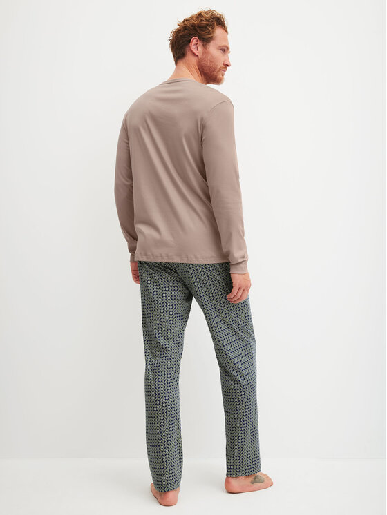 Calida Calida Pigiama 47481 Beige Regular Fit