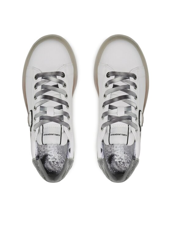 KARL LAGERFELD KARL LAGERFELD Laisvalaikio batai KL62631D Balta