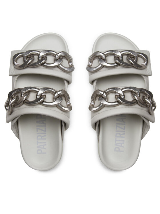 Patrizia Pepe Patrizia Pepe Klapki 8X0030/L026-S636 Szary